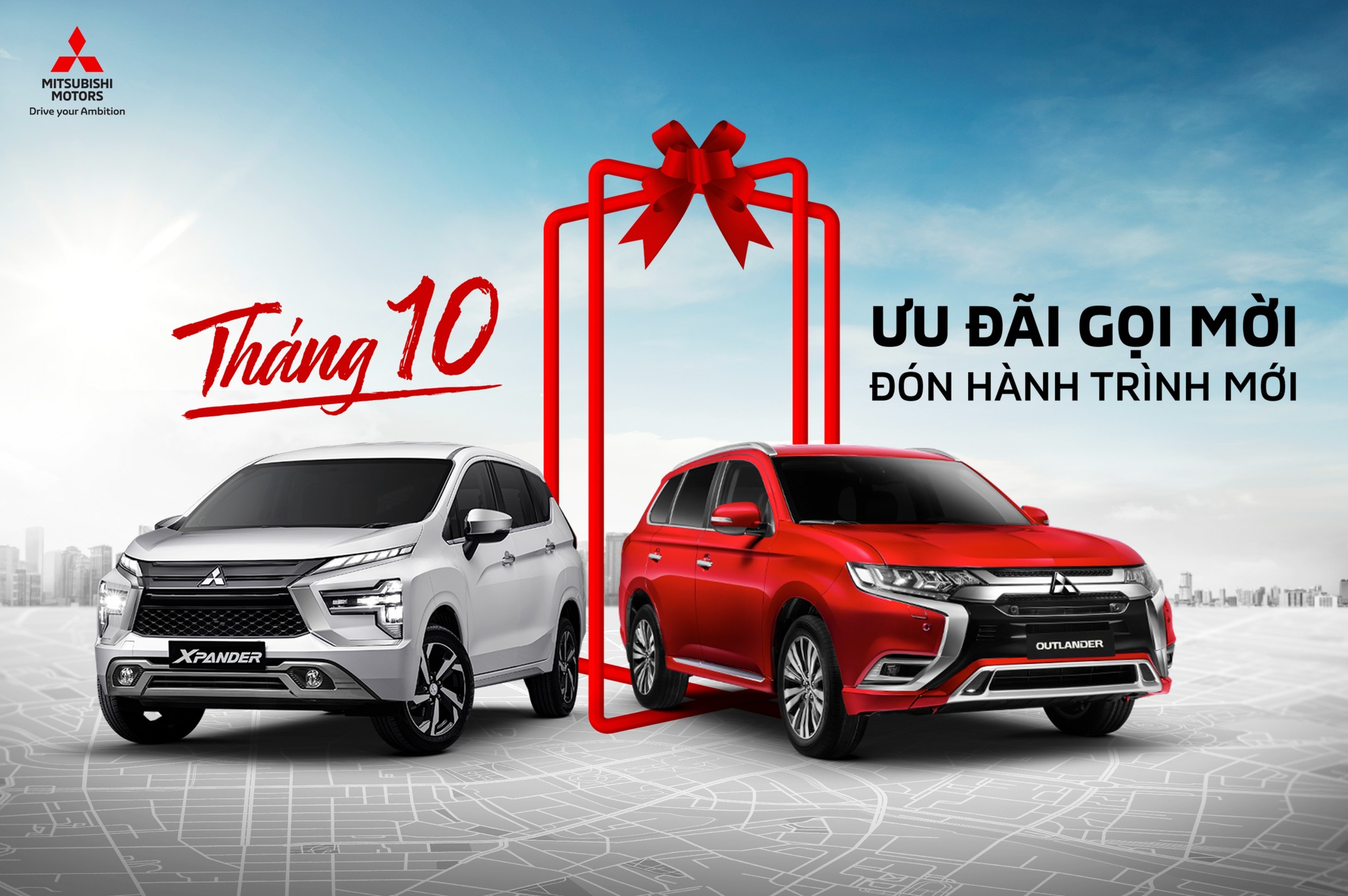 Ưu đãi hấp dẫn các dòng xe Mitsubishi tháng 10/2022