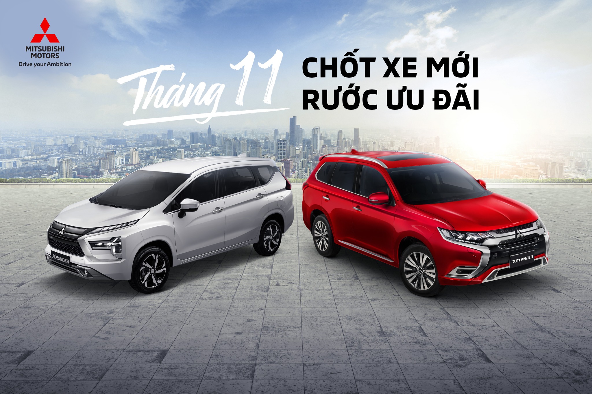 Ưu đãi hấp dẫn các dòng xe Mitsubishi tháng 11/2022